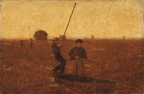 Thomas Eakins The Artist and His Father Hunting Reed Birds France oil painting art